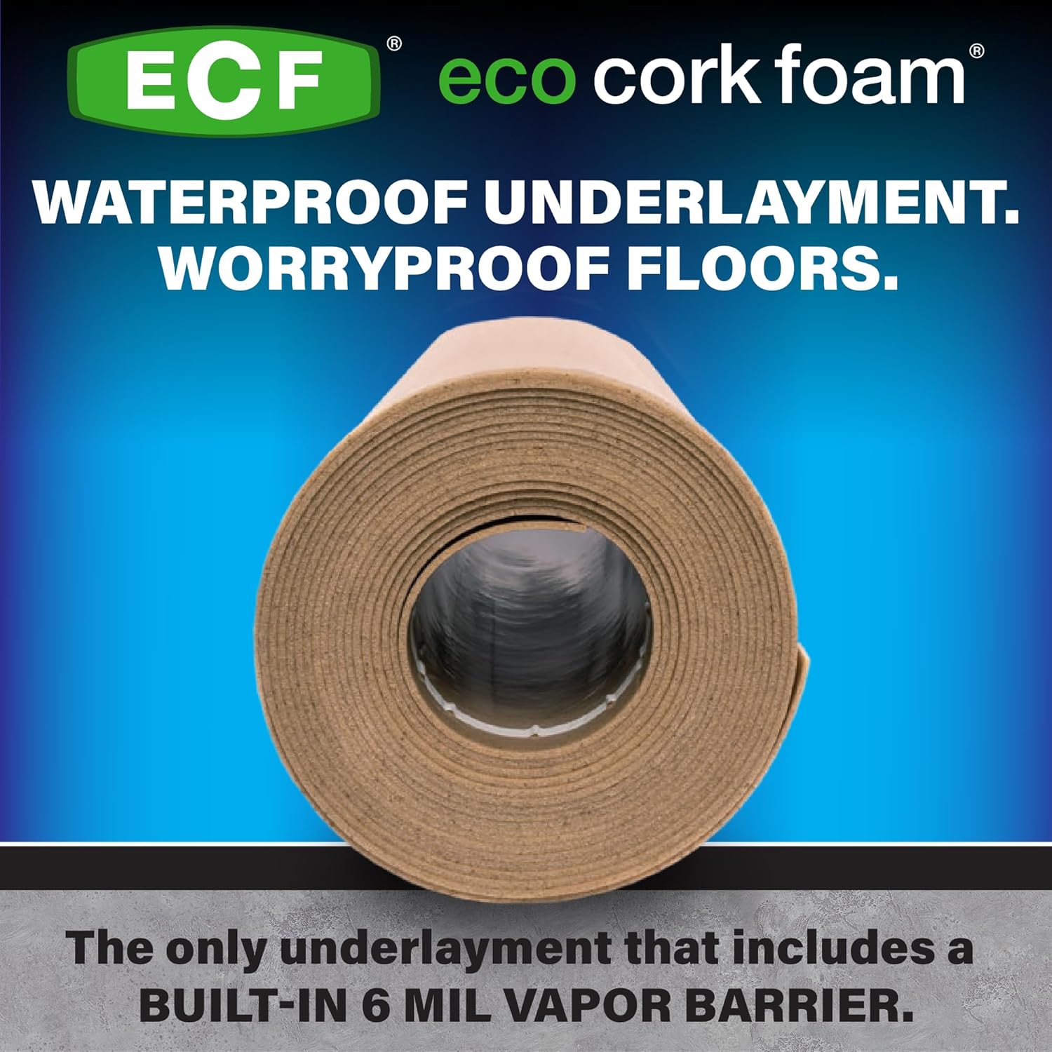 Floor Underlayment - Floor Padding for Vinyl Plank Flooring